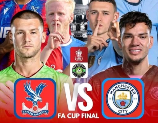 Jelang Final FA Cup 2025: Crystal Palace Vs Manchester City