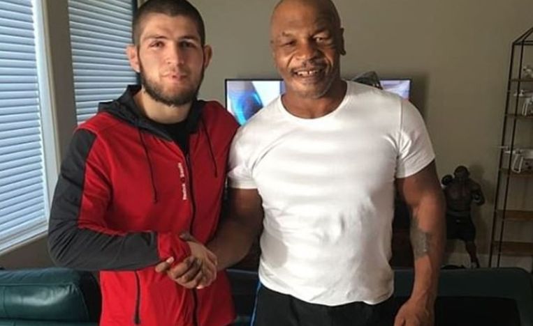 Saat Khabib Datangi Rumah Tyson