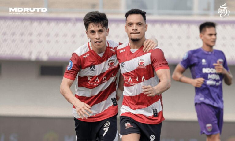 Sikat Persita, Madura United Kokoh Di Puncak Klasemen