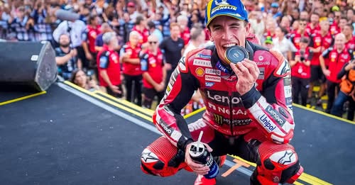Akhirnya Marc Marquez Naik Podium Di Mandalika